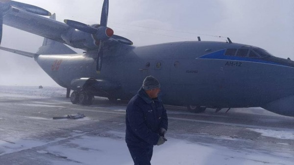 На Курилах засняли на видео последствия аварии при посадке Ан-124