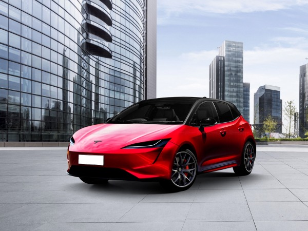 Представлен будущий бюджетный электромобиль Tesla2