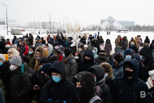 В Казани прошел митинг против политических репрессий 34