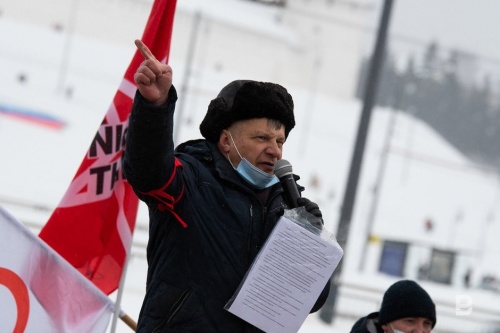 В Казани прошел митинг против политических репрессий 8