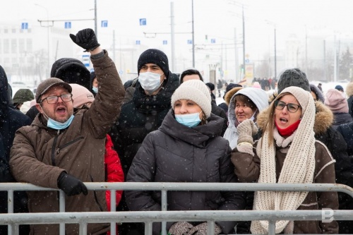 В Казани прошел митинг против политических репрессий 36