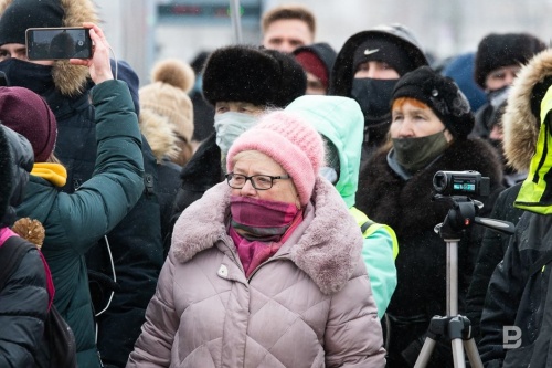 В Казани прошел митинг против политических репрессий 23