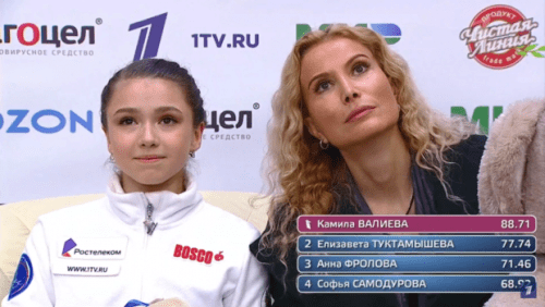 Валиева выиграла короткую программу в финале Кубка России, Косторная - 6-я1