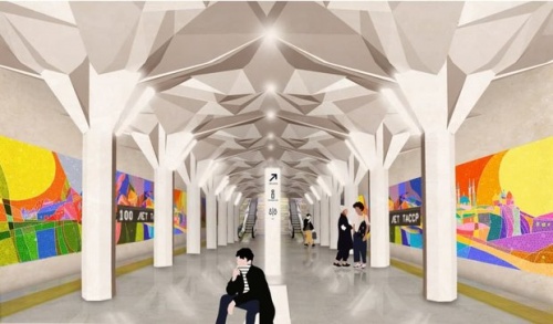 Каким будет оформление станций второй линии казанского метро - эскизы 3