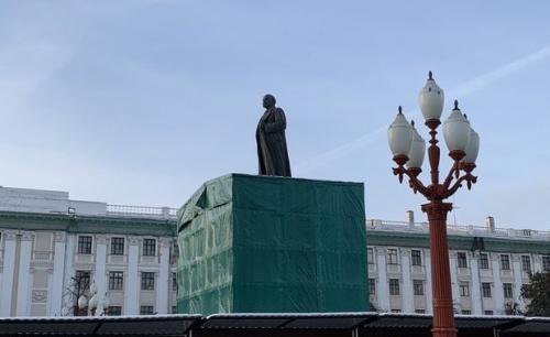 Памятник Ленину в Казани откроют в апреле1