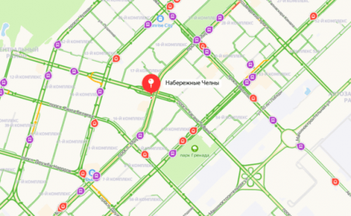 За движением общественного транспорта Челнов можно следить онлайн1