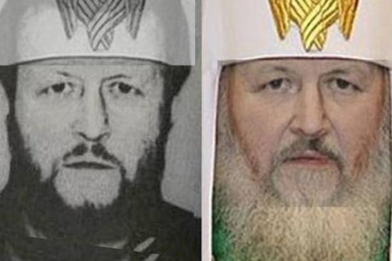Япончик и патриарх Кирилл - один человек фото сходства доказательства сравнение1