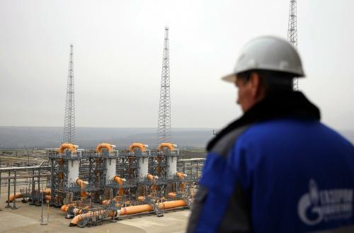 Компрессорная станция Казачья, входящая в систему газопроводов для обеспечения поставок газа для Турецкого потока1