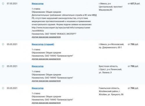 Самые опасные профессии Беларуси. Инкассаторы: специфика и зарплаты 2