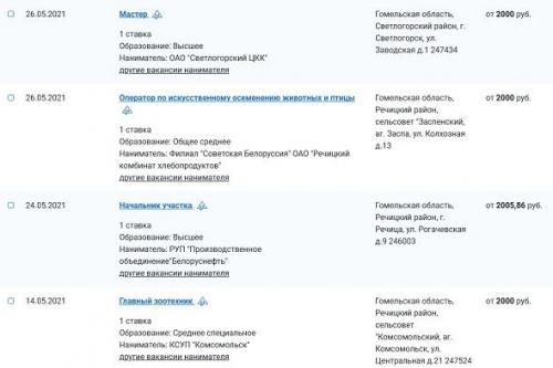 ТОП-зарплаты Беларуси. Такие деньги сегодня платят в Гомельской области2