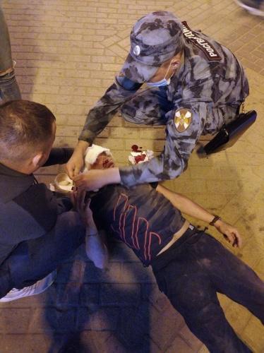 В Казани парень разбился на самокате: на помощь ему пришла Росгвардия1