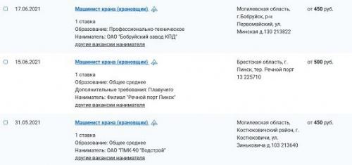 Их ищут наниматели. Крановщики: такие деньги платят в Беларуси1