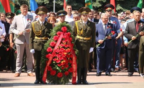 Как это было: гомельчане почтили память жертв Великой Отечественной войны19
