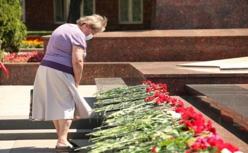 Как это было: гомельчане почтили память жертв Великой Отечественной войны35