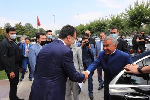 Президент Татарстана провел ряд рабочих встреч в Турции5