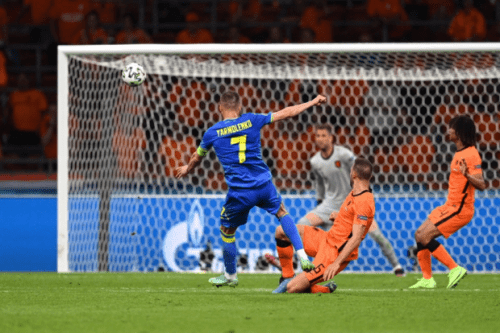 Сборная Украины проиграла Нидерландам в своем стартовом матче на Евро-20201