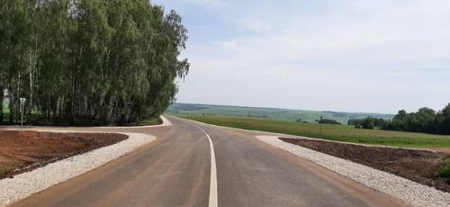 В Мамадышском районе РТ отремонтировали ﻿дорогу М-7 «Волга» - Усали - Албай1