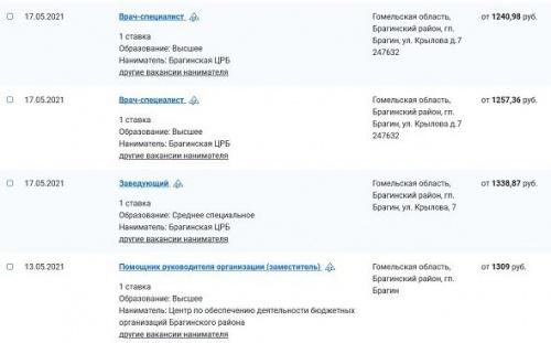 Зарплаты белорусской провинции. Столько – в Брагине3