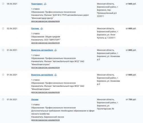Зарплаты белорусской провинции. Такие деньги платят в Березино2