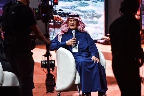 Министр энергетики Саудовской Аравии Абдул-Азиз ибн Салман Аль Сауд во время инетервью2