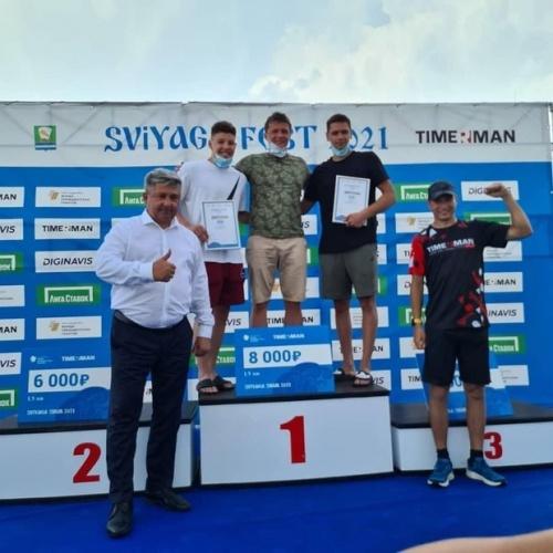 В Свияжке прошел традиционный заплыв SVIYAGA SWIM 1