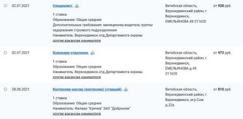 Зарплаты белорусской провинции. Такие суммы – в Верхнедвинске  3