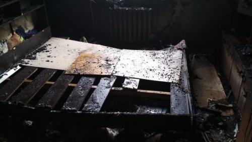 На пожаре в Казани спасли людей2
