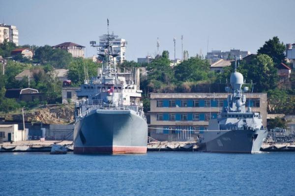 На захваченном в Крыму украинском корабле 
