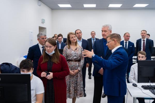 Собянин открыл технопарк для детей 