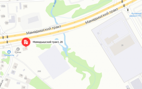 В Казани ограничили движение транспорта на участке Мамадышского тракта 1