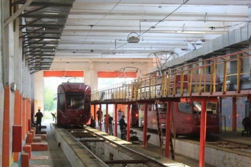 В Казани проводят реконструкцию трамвайных путей1
