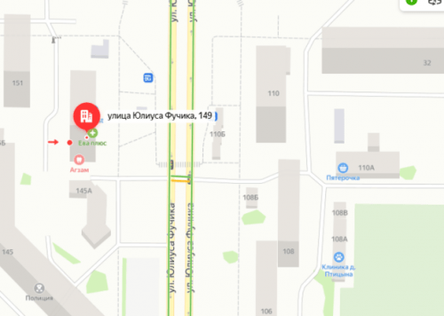 В Казани временно закроют для движения транспорта участок ул. Юлиуса Фучика1