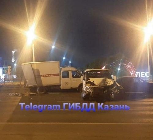 В Казани за вчерашний день произошло десять аварий с пострадавшими1