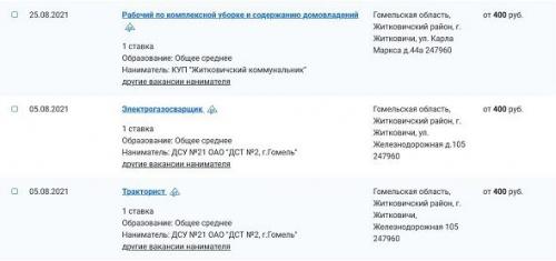 Зарплаты Беларуси. Столько сегодня платят в Житковичах1