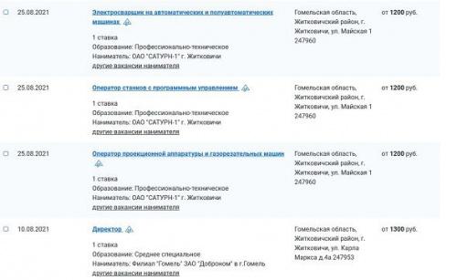 Зарплаты Беларуси. Столько сегодня платят в Житковичах3