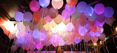 Различные типы воздушных шаров для вечеринок