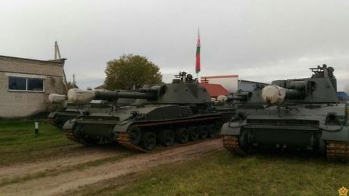 Белоруссия получила модернизированные гаубицы из России1