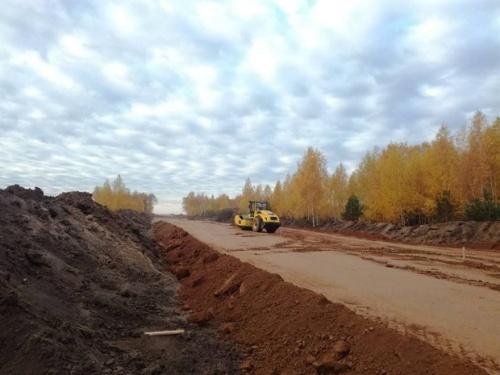Фото: в Татарстане начато строительство дороги ﻿Куюки - Богородское﻿1