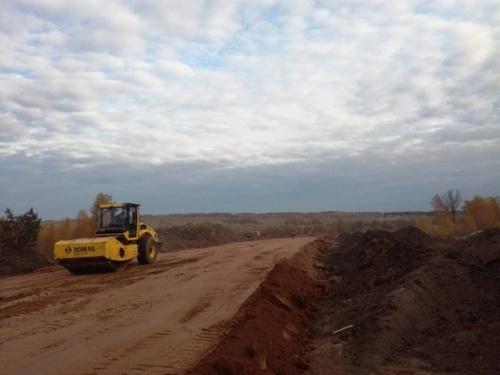 Фото: в Татарстане начато строительство дороги ﻿Куюки - Богородское﻿2
