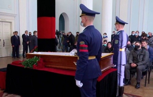 Прощание с погибшим офицером КГБ прошло в Минске1