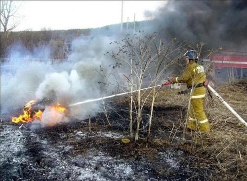 В Татарстане стали больше поджигать сухую траву и мусор1