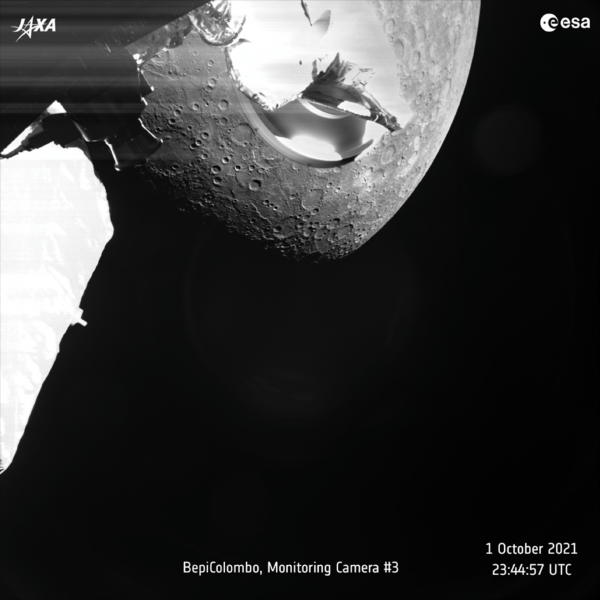 Зонд BepiColombo сделал первый близкий снимок Меркурия 5
