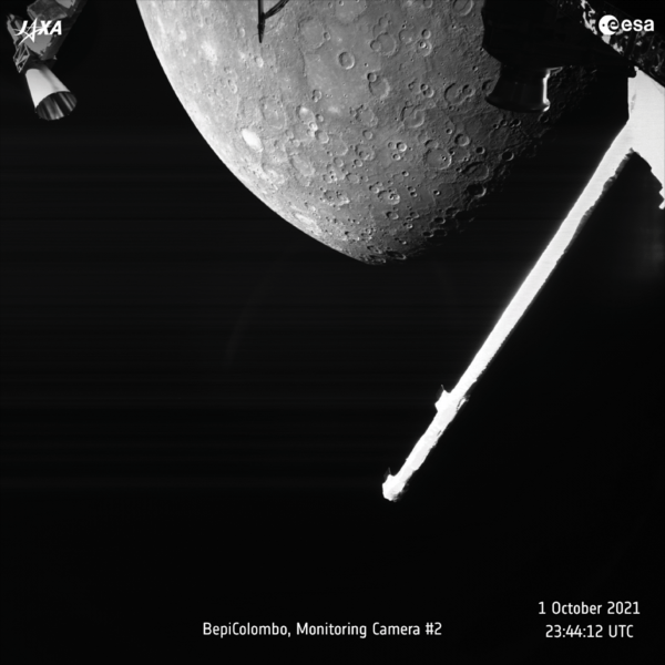 Зонд BepiColombo сделал первый близкий снимок Меркурия 7