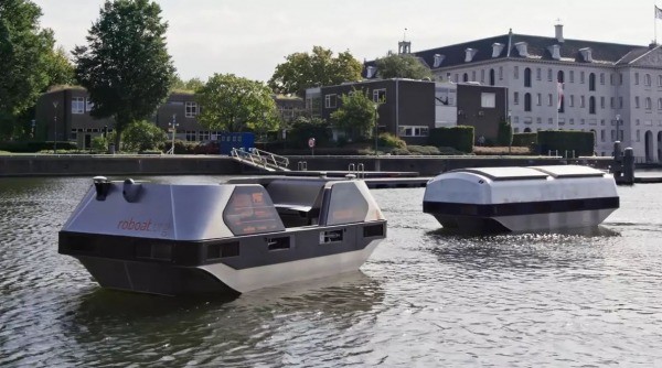 В Амстердаме начались испытания беспилотных электрических лодок1