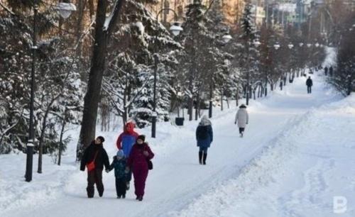 В понедельник ночью температура в Татарстане опустится до -16 градусов1