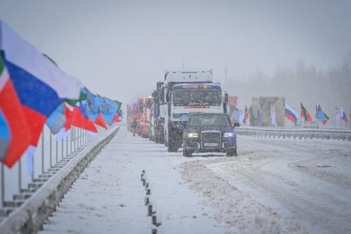 В Татарстане открыли дорогу от трассы М7 1