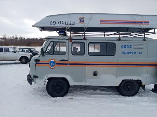 В Татарстане под лед провалился рыбак1