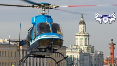 Как увидеть Санкт-Петербург с высоты облаков. Экскурсия на вертолете