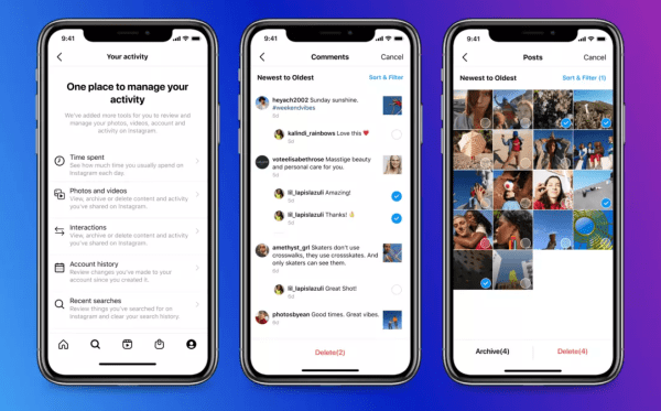Instagram позволит удалять отметки и комментарии, оставленные подростками1