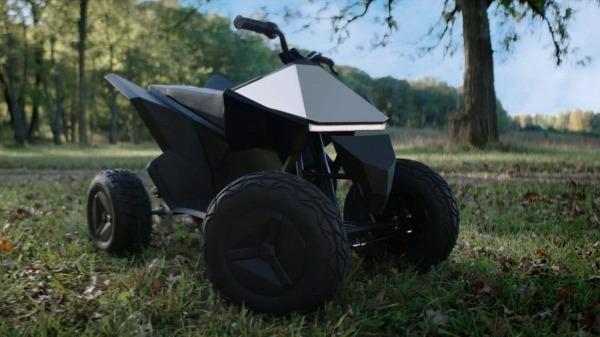Tesla выпустила детский квадроцикл Cyberquad 1